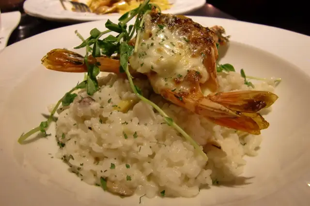 芝士焗燒大蝦燴飯