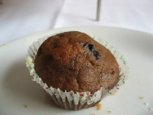 藍苺低脂忌廉芝士鬆餅