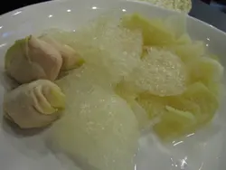 云吞, 猪皮, 牛柏叶