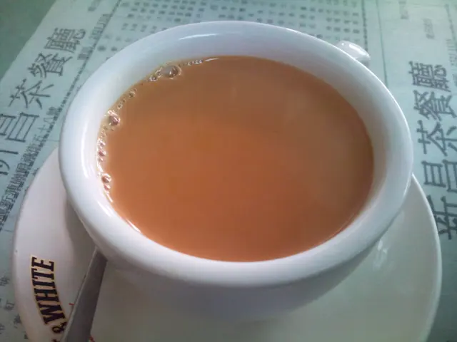 奶茶：充滿色澤，香味四散，放入口十分香滑