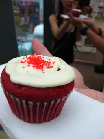 red velvet cupcake