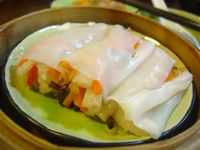 羅漢素粉卷。好滑好滑的粉皮！