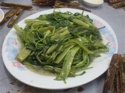 Water Spinach with Preserved Beancurd
