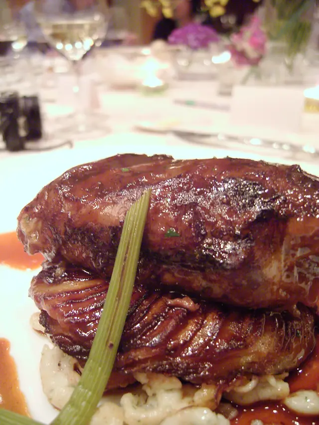 Braised Lamb with Blue Chipper Potato