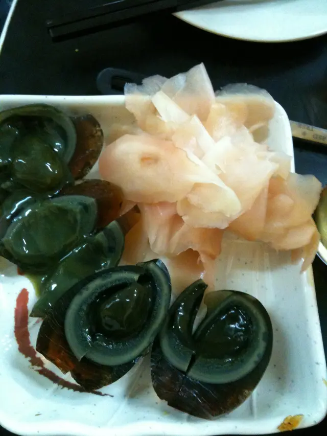 酸薑皮蛋