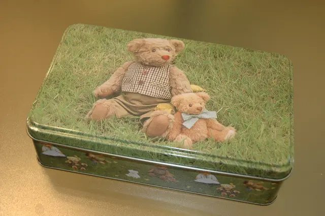 最新版小熊餅盒