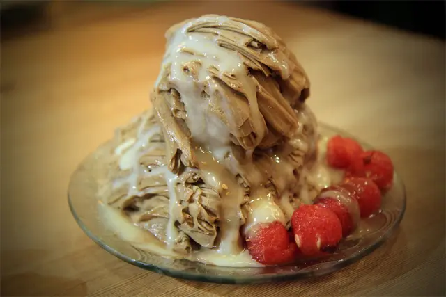 燒仙草冰 [涼粉冰]