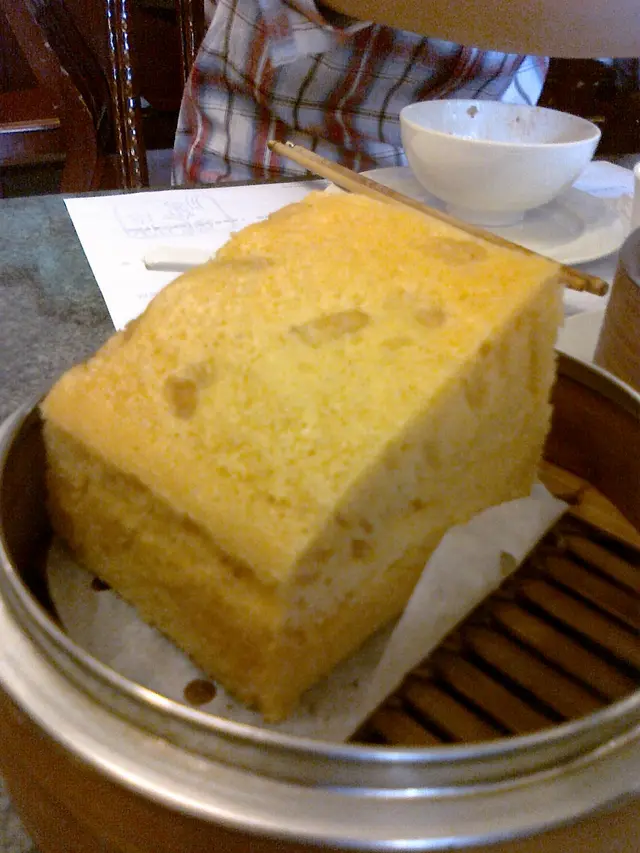 懷舊欖仁馬拉糕