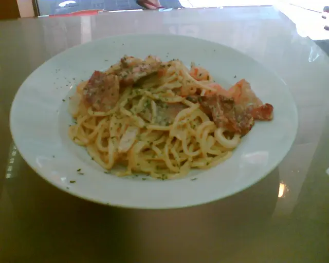 卡邦尼海鮮意粉