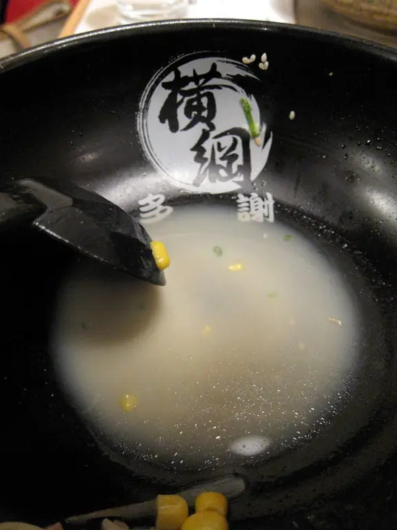 清掉的豬骨湯