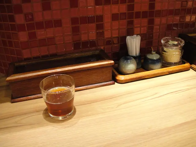 提供的飲料,也是日式傳統拉麵店的冰紅茶