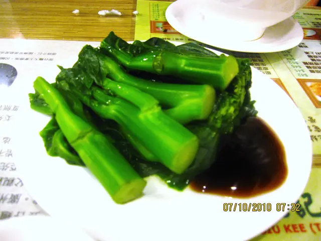 Gai lan with oyster sauce