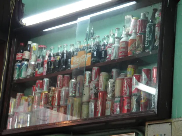 歷次可樂罐可樂樽的擺設