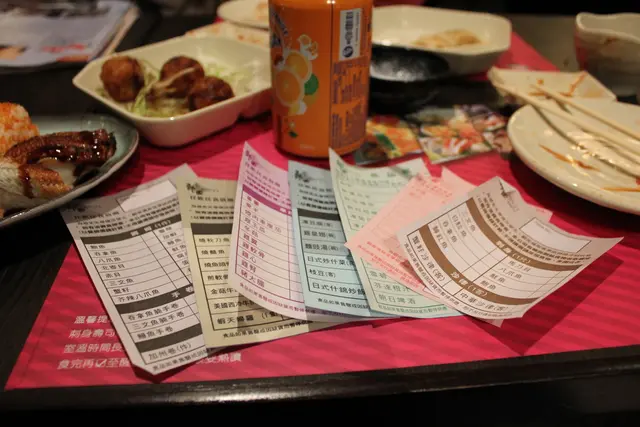 食物選擇單