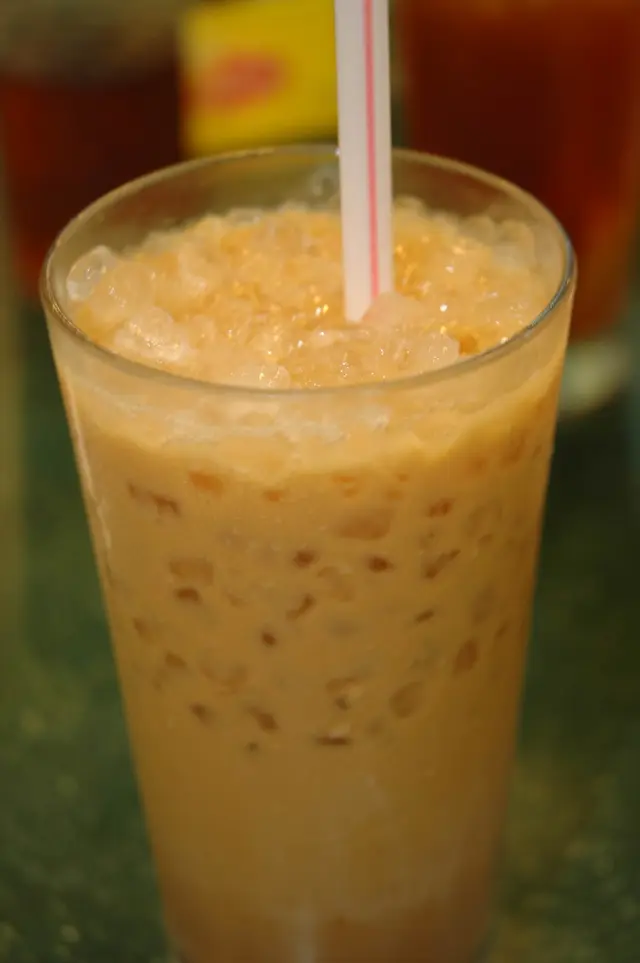 凍奶茶一杯