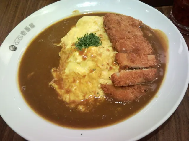 正咖哩吉列豬扒奄列飯