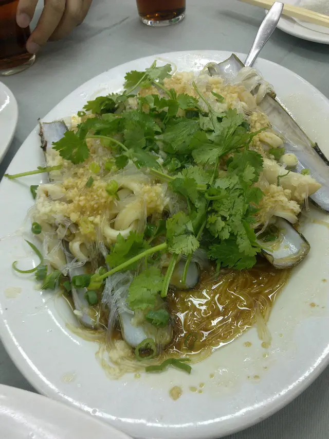 蒜蓉粉絲蒸象聖子