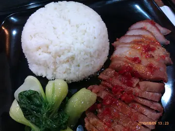 泰式猪颈肉饭