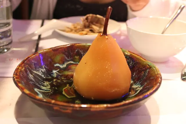 桂花陳酒燴梨
