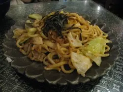 泡菜炒手打乌冬