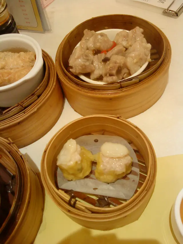 豉椒排骨、帶子燒賣