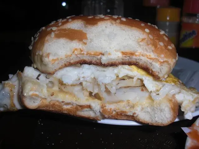 魚柳芝士蛋漢堡