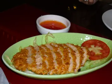 炸虾饼 