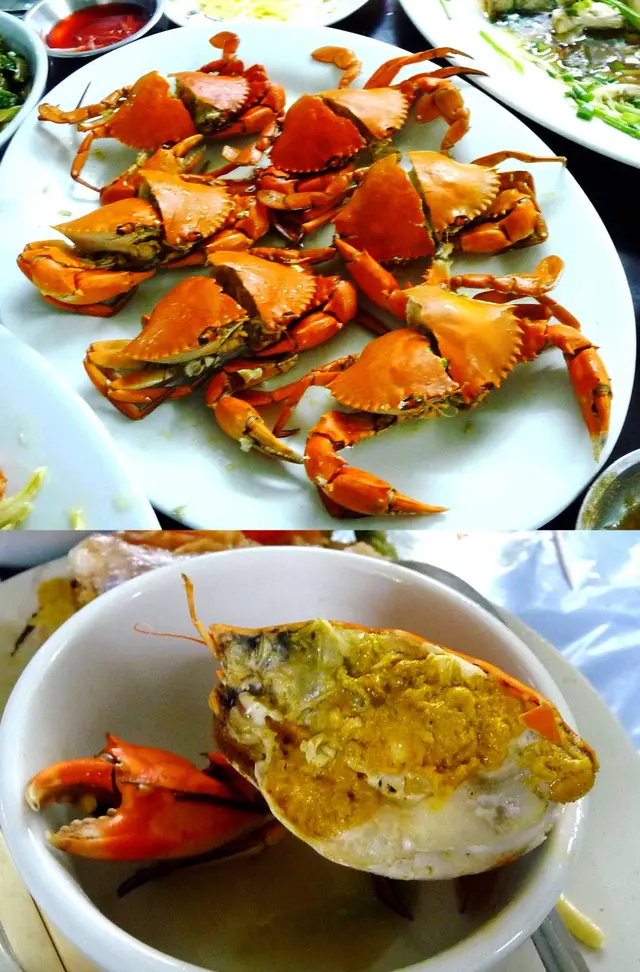 油鹽焗奄仔蟹