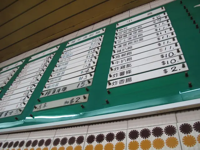 餐牌