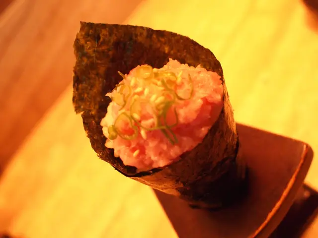 葱花吞拿魚手卷 - 好味,好好味!