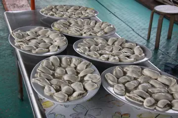 (6)未蒸的手打鲮鱼肉蒸豆腐