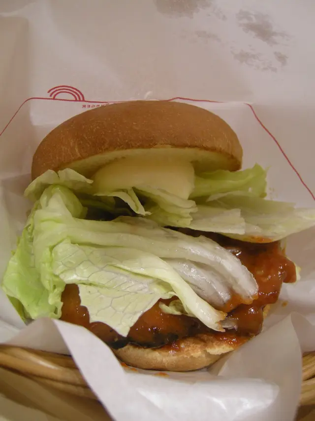 辣味燒雞漢堡