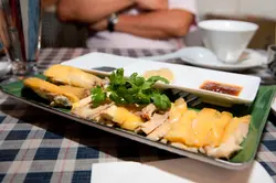 Hainan chicken & rice