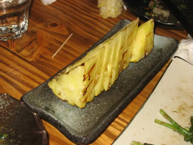 超多汁的燒菠蘿