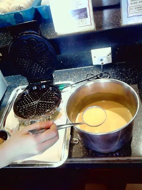 自己整格仔餅
