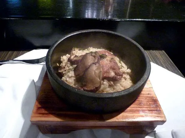 鵝肝野菌石頭飯