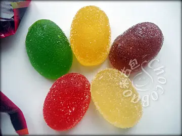 共有五款果汁味