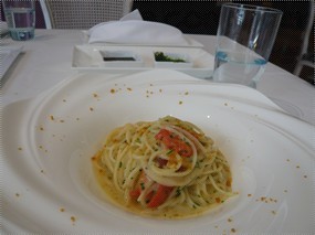 Spaghetti with Tuna Belly Tartare - Aspasia in Tsim Sha Tsui 
