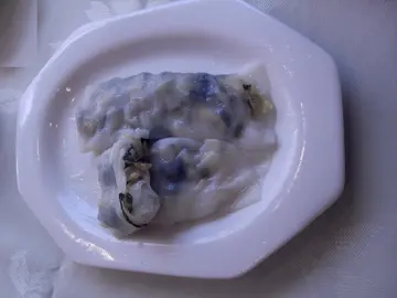 雪菜素鸭丝肠粉
