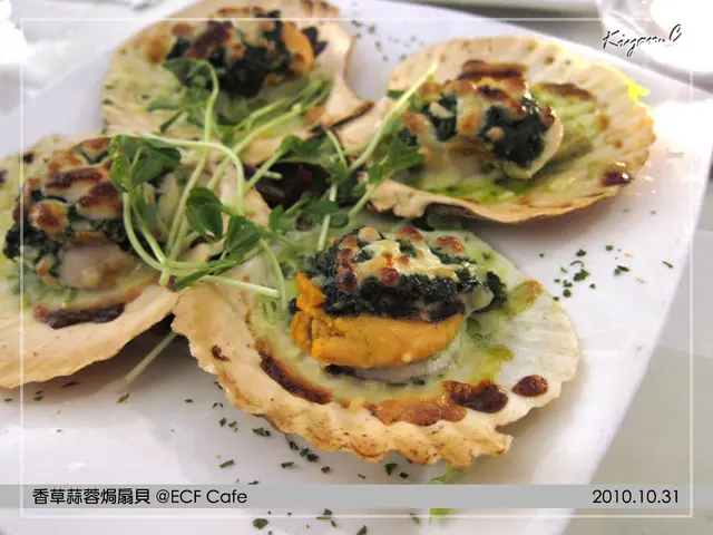 香草蒜蓉焗扇貝