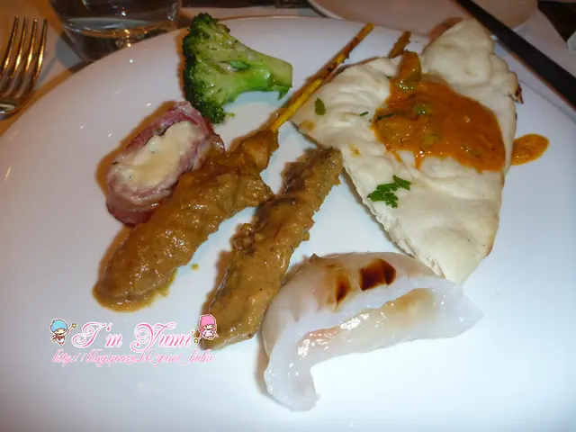 【串燒、素餃、咖哩薄餅】