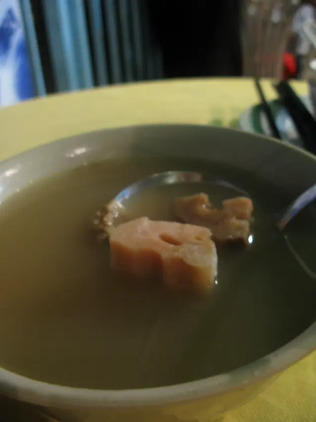 蓮藕章魚瘦肉湯