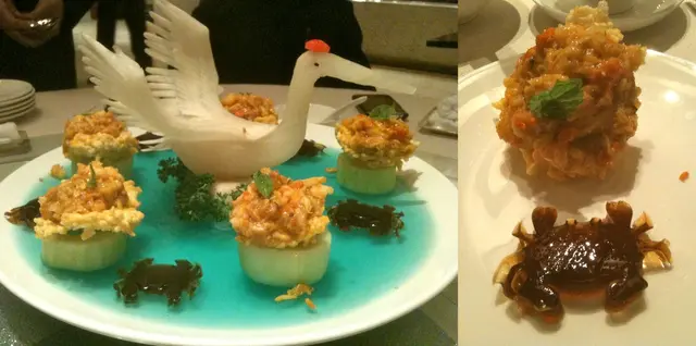 金獎名菜:鶴湖蟹影