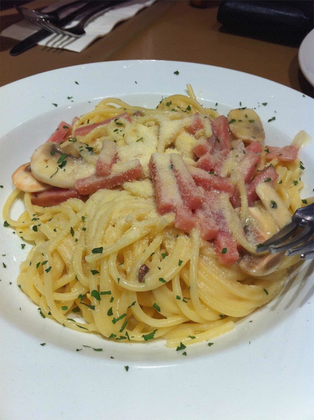 Spaghetti Carbonara - Pizza Hut's photo in Western District Hong Kong |  OpenRice Hong Kong