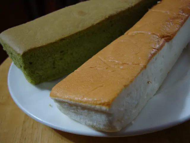 綠茶蛋糕、有機豆漿蛋糕