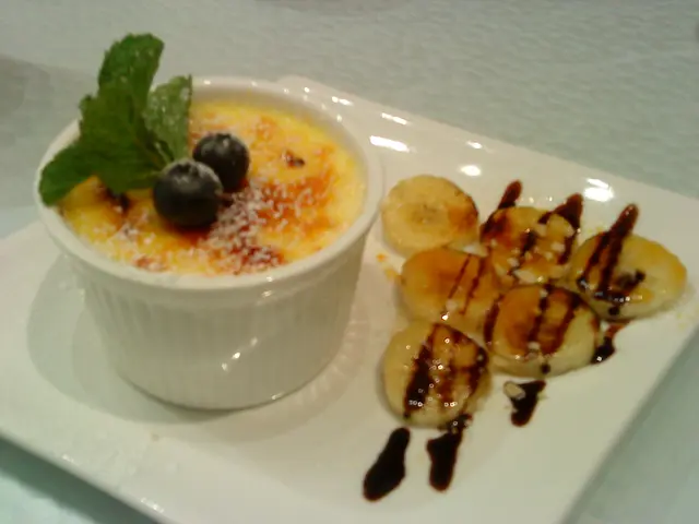 正~呢個蕉糖燉旦~上面果層又脆又甜下面又好夠旦味~好野!!