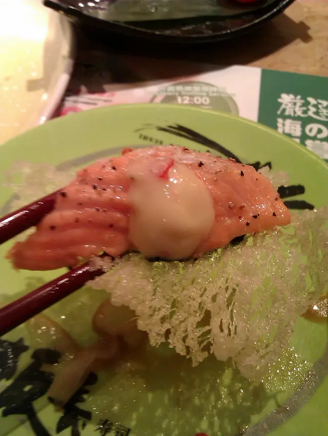 外層熟,內層未熟透。肉質很滑