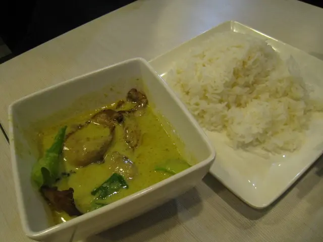 青咖哩汁雞飯-