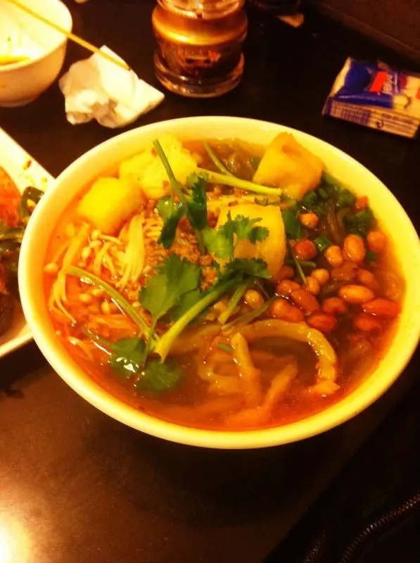 酸辣薯粉 - 中辣