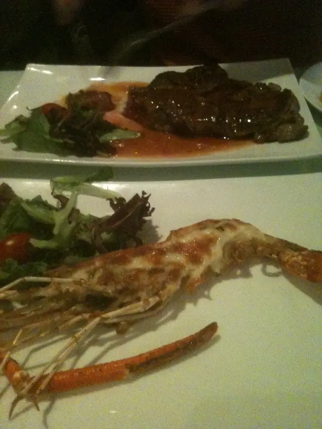 8吋長焗大頭蝦，都ok！